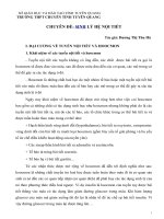 CHUYÊN đề SINH lý hệ nội TIẾT 