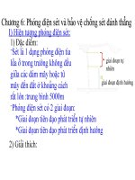 CHƯƠNG 6 PHÓNG điện sét và bảo vệ CHỐNG sét ĐÁNH THẲNG 