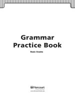 GRAMMAR PRACTICE BOOK   all grades