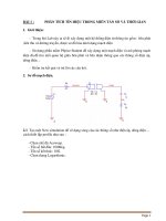 BÁO cáo THÍ NGHIỆM SIÊU CAO tần và ANTEN