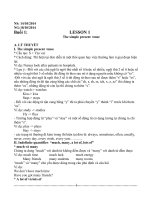 giáo án bồi dưỡng học sinh giỏi tiếng anh 7