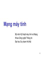 Bài Giảng Mạng Máy Tính - Tầng Giao Vận