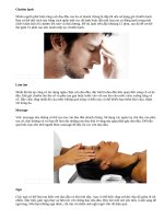 5 bí quyết đối phó với cơn đau đầu