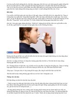 Làm gì khi gặp cơn hen suyễn cấp tính?