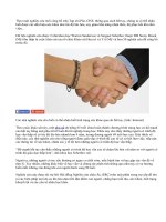 Cái bắt tay tiết lộ mức độ lão hóa