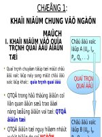 CHƯƠNG 1 KHÁI NIỆM CHUNG về NGẮN MẠCH 