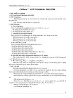 chương 7   hệ thống di chuyển 