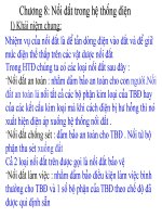 CHƯƠNG 8 nối đất TRONG hệ THỐNG điện