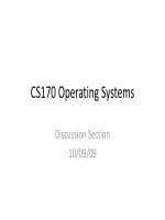 CS170 Operating Systems