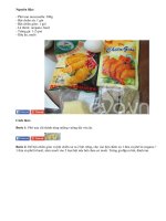 Cách làm phô mai que đơn giản tại nhà