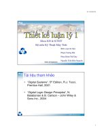 Bài Giảng Bộ Môn Kỹ Thuật Máy Tính