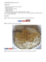 Cách làm thịt bò khô cực ngon chuẩn bị đón Tết