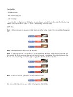 Canh khoai môn thơm ngọt cho cả nhà