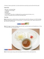 Canh chua mực thanh mát cho ngày hè oi bức