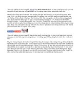 Thuốc tránh thai giảm nguy cơ ung thư buồng trứng