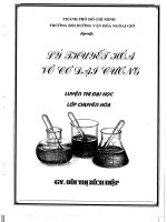 Lý thuyết hóa vô cơ và đại cương luyện thi đại học 