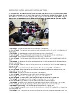 NHỮNG TÌNH HUỐNG sư PHẠM THƯỜNG gặp PHẦN