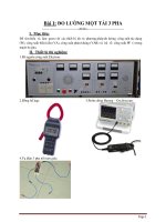 báo cáo thí nghiệm biến đổi năng lượng điện cơ