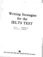 Writing strategies for the IELST test 