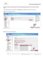 Hướng dẫn kết nối TViX tới NAS synology