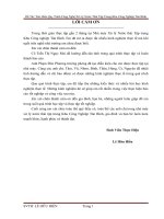 Báo cáo tốt nghiệp tìm hiểu quy trình công nghệ xử lý nước thải tập trung khu công nghiệp tân bình