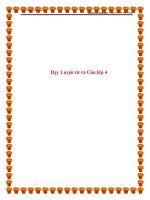 skkn dạy luyện từ và câu lớp 4 