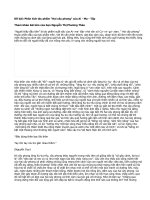 Phân tích đoạn trích Hai cây phong của Ai Ma Tốp