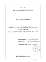 Nghiên cứu phân lập chủng nấm men sinh coenzym q10