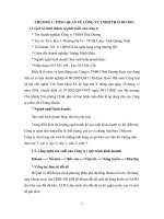 Báo cáo thực tập kế toán chi phí tại công ty Thái Dương TP Hạ long tỉnh Quảng Ninh (45 trang)