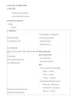 Luyện tập bài Từ nhiều nghĩa