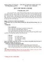 Quy chế thi đua nội bộ