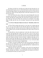 Phương pháp luyện từ và viết câu cho học sinh tiểu học