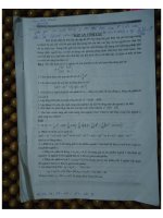 Ôn thi cao học toán kinh tế   lò ôn quang trung