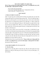 Nâng cao hiệu quả sử dụng nguồn thu của đơn vị sự nghiệp đào tạo, tự chủ tài chính quận 3, thành phố hồ chí minh