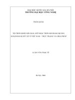 Tội trốn khỏi nơi giam, giữ hoặc trốn khi đang bị dẫn giải, đang bị xét xử ở việt nam   thực trạng và giải pháp 