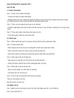 Soạn bài tổng kết từ vựng lớp 9 HK 1