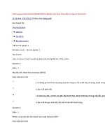 Câu hỏi trắc nghiệm môn quản trị chiến lược 