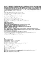 Tiếng Anh chuyên ngành ô tô (A-F)