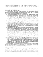 Một số khác biệt cơ bản giữa AACR2 và RDA