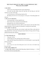 Cách thức trình bày một bài tiểu luận tốt nghiệp