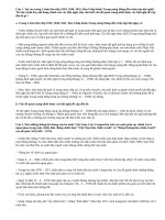 HSG Môn Sử 12: Đề thi số 22