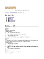 Câu hỏi trắc nghiệm quản trị chiến lược 