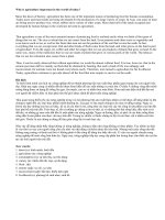 Topic 17: Why is agriculture important in the world of today?