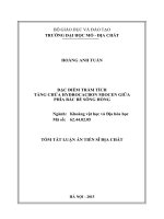 Đặc điểm trầm tích tầng chứa hydrocacbon Miocen giữa khu vực phía Bắc bể Sông Hồng