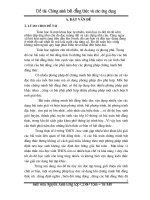 Chuyên đề bất đẳng thức THCS  Đề tài tốt nghiệp