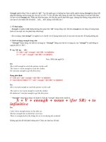 Cách sử dụng “Enough” trong tiếng Anh