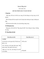 Giáo án tiếng việt 4 tuần 12 bài tập làm văn   kết bài trong văn kể chuyện 