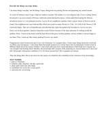 Topic 46: Describe the things you enjoy doing