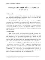 Xử lý nước cấp sinh hoạt ở TPHCM huyện Bình Chánh