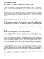 Topic 10: The most important day in my life